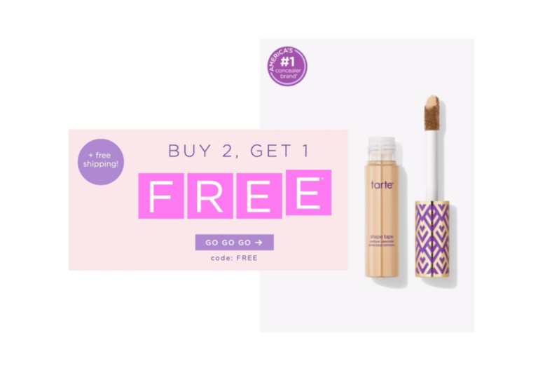 Tarte Cosmetics! Buy 2 get 1 FREE!!!