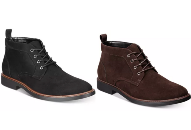 Mens Chukka Boots from Macy's for $18!