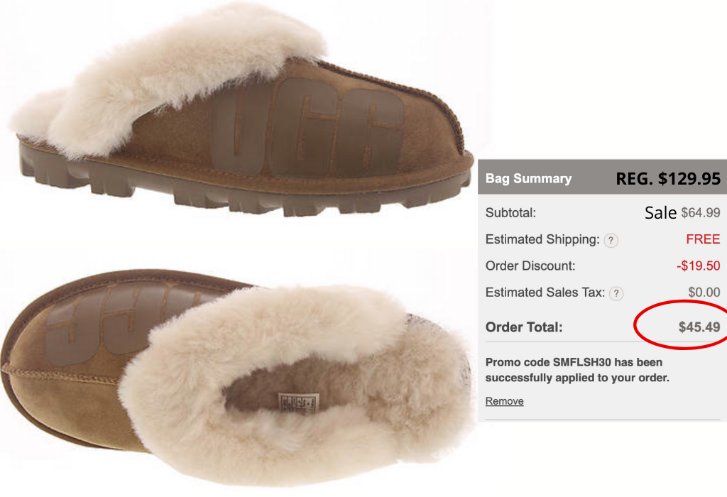 HOT deal on UGG slippers!! | Bullseye on the Bargain