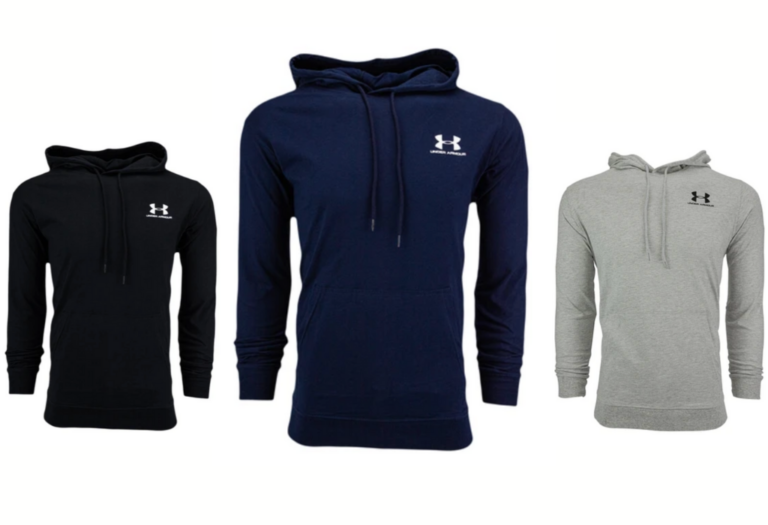 Men's UA lightweight hoodies $24!