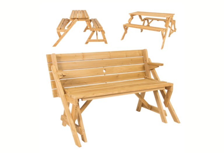 2-in-1 picnic table/bench!!