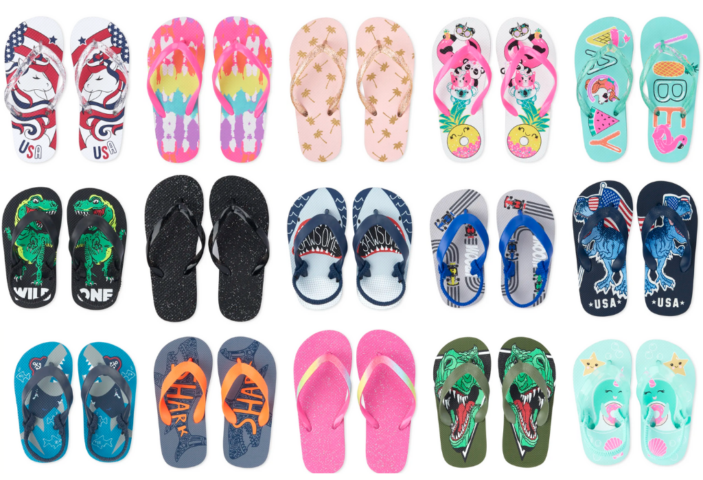 Kids Flip Flops $2.38 and they ship FREE!!! | Bullseye on the Bargain