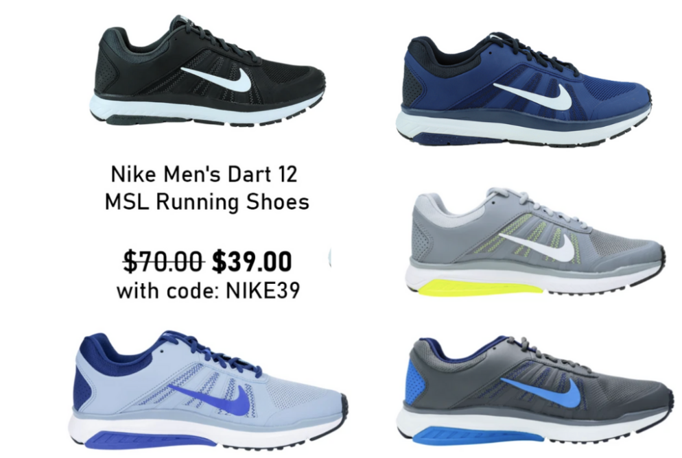 Men’s Nike Running Shoes!!! | Bullseye on the Bargain