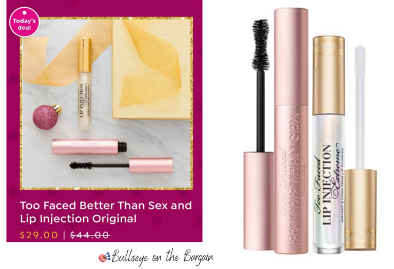 Better Than Sex mascara PLUS Lip Injection for $29!!