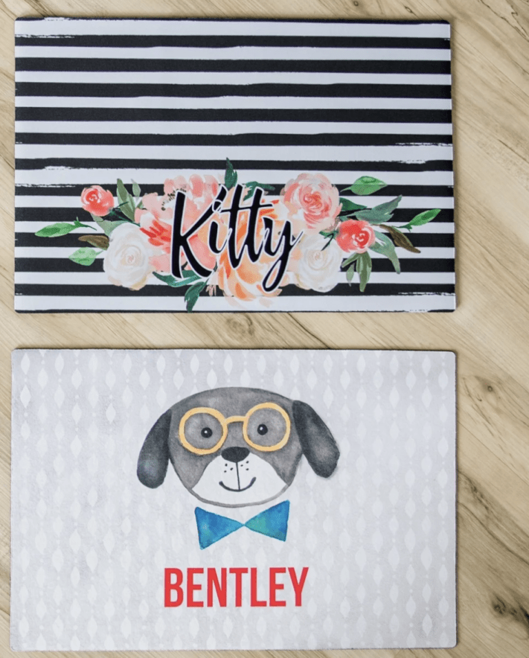 Personalized Pet Placemats