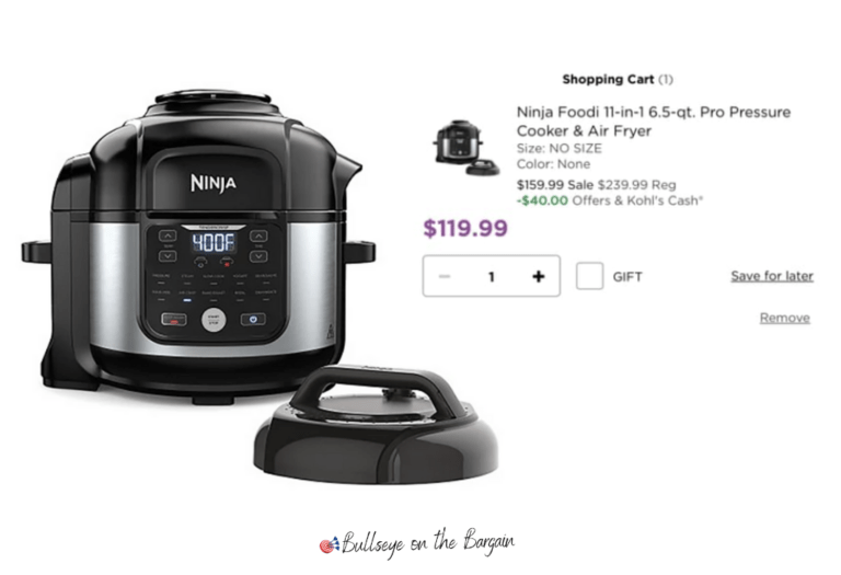 Ninja Foodi Pressure Cooker/Air Fryer!