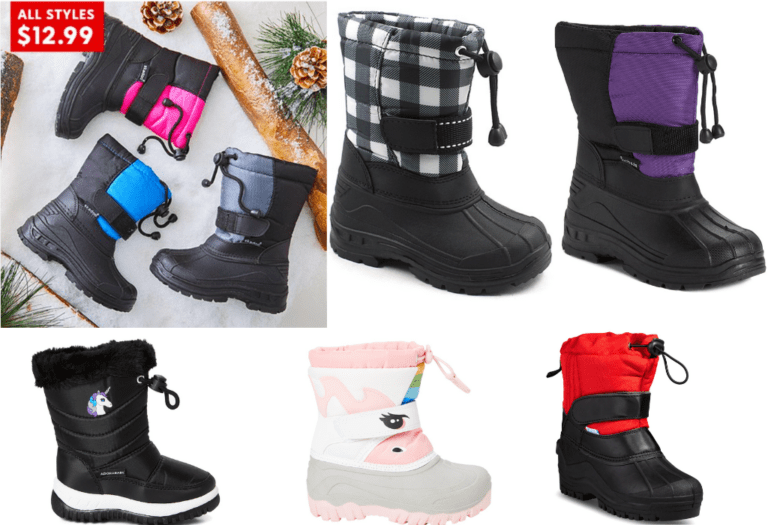 Kids Snow Boots!! $12.99 at Zulily!