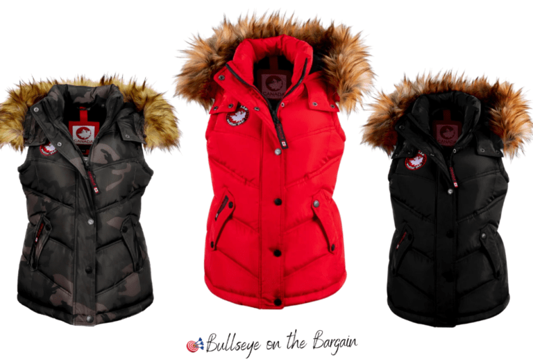 Canada Weather Puffer Vests!