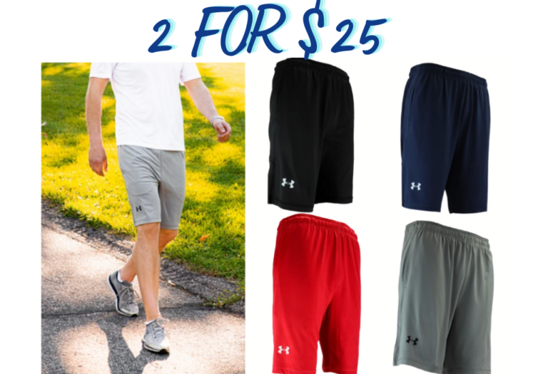 Men's UA shorts! 2 for $25!!