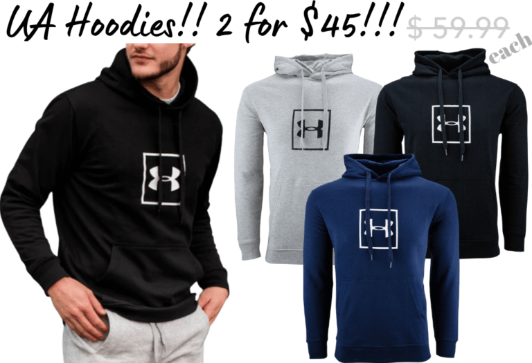 Men's UA hoodies!! 2 for $45!