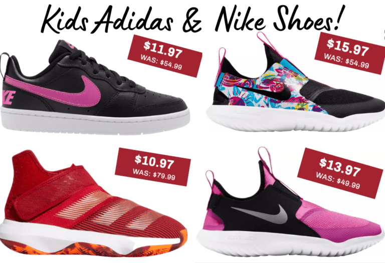 Kids Nike & Adidas shoes as low as $10!!