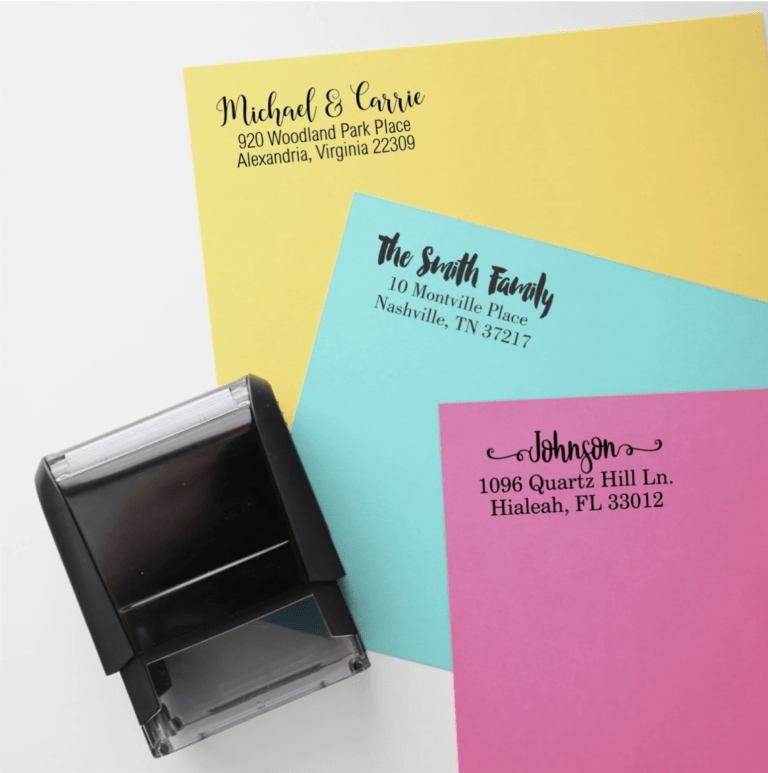 Personalized Self Inking Stamps