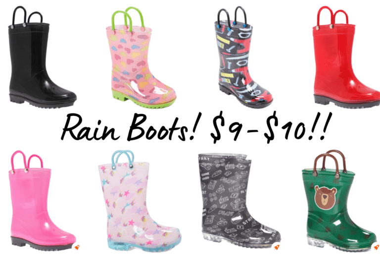 Toddler/little kid rain boots!