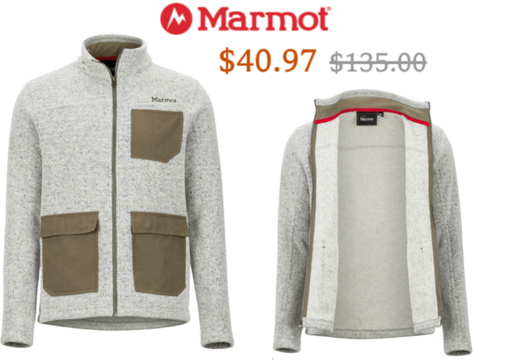 Mens Marmot Zip Jacket!