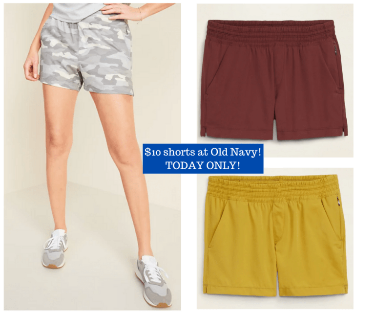 $10 shorts from Old Navy!