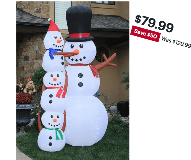 Inflatable Snowman!