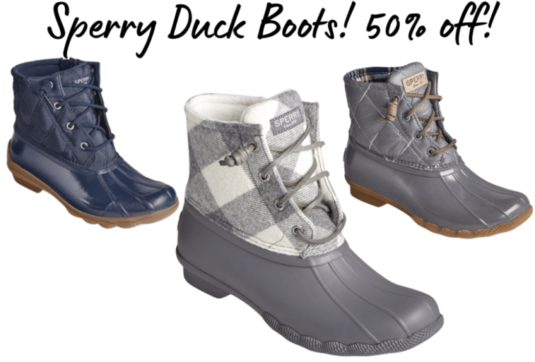 Sperry Duck Boots! 50% off! $59.98!