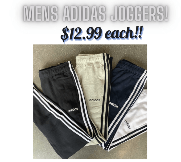 Mens Adidas Joggers $12.99 each!!