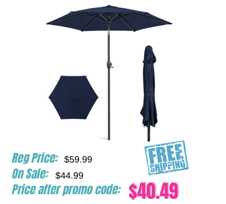 Outdoor Market Patio Umbrella $40!!