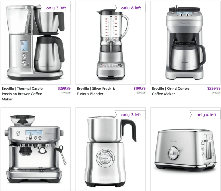 Breville up to 70% off!!