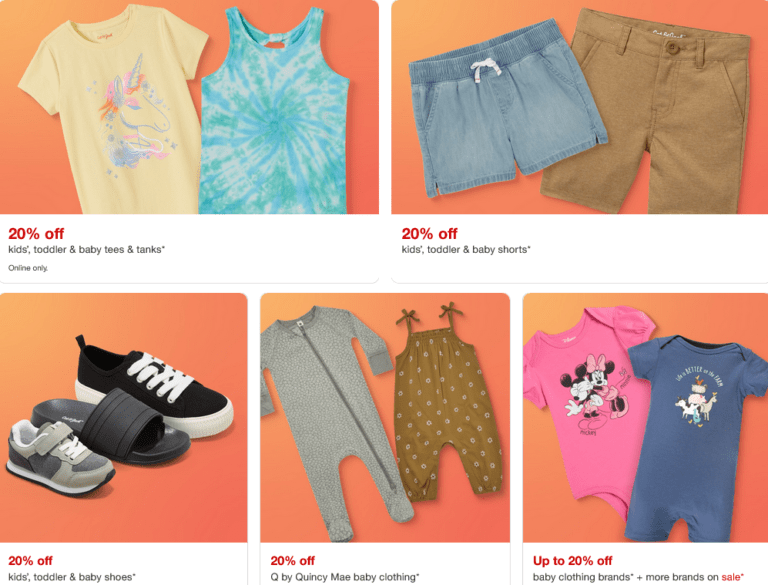 Kids clothing deals!