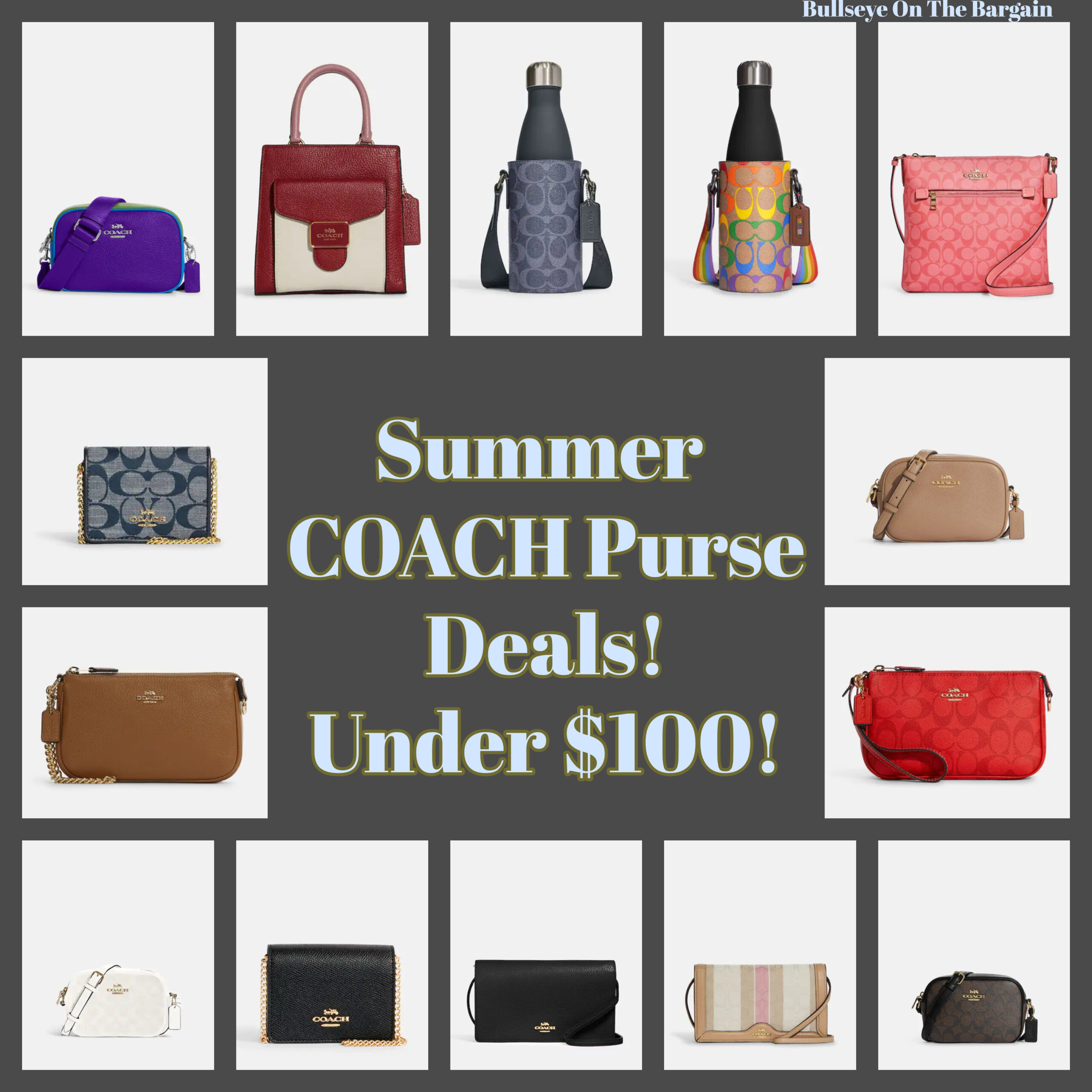COACH purses under $100!!!!