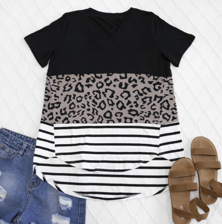 CUTE Taylor Tops with leopard!!!