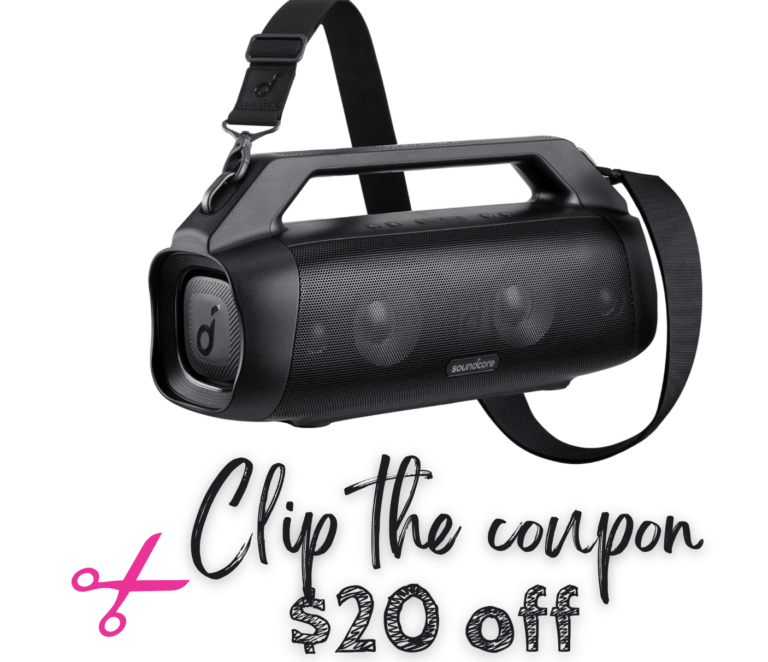 Anker Soundcore Motion Boom Plus Outdoor Speaker $20 coupon!