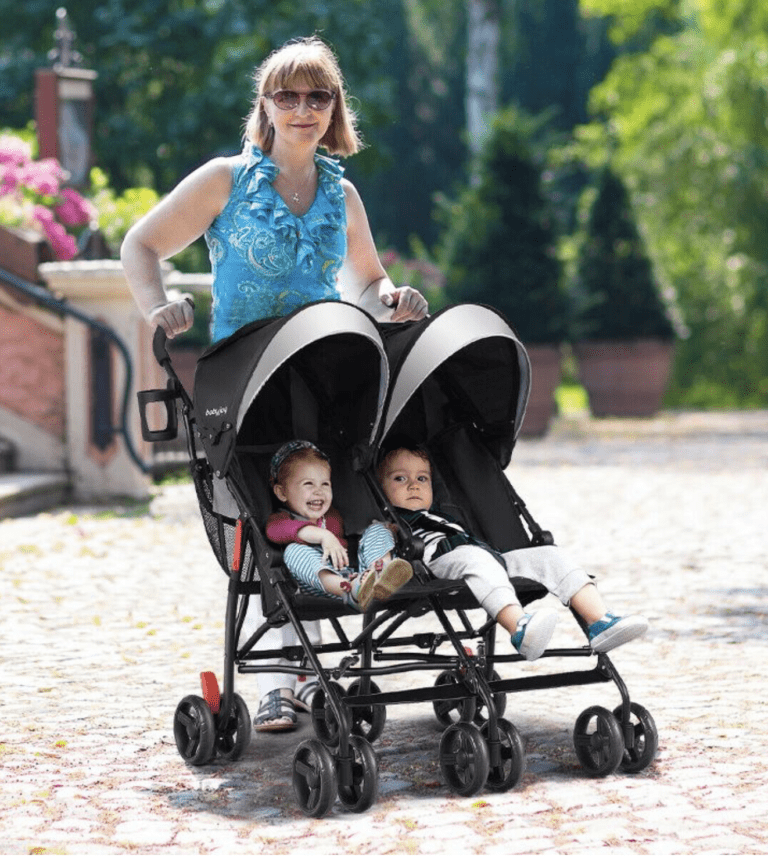 Twin Baby Double Stroller!