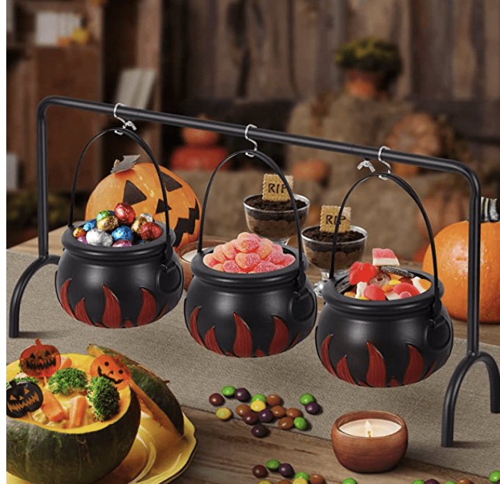 Cauldron Halloween Decor
