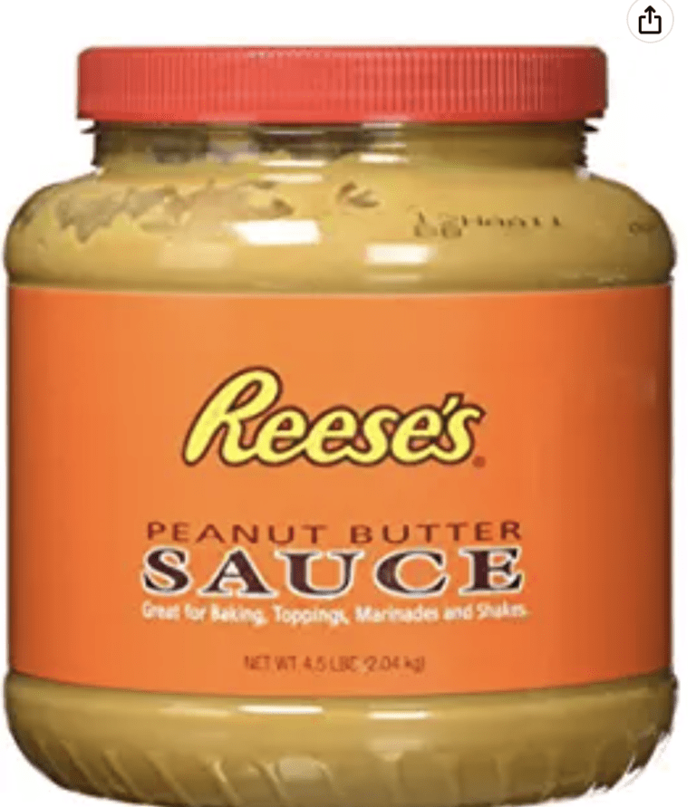 Reeses Peanut Butter Sauce 4 lbs!!