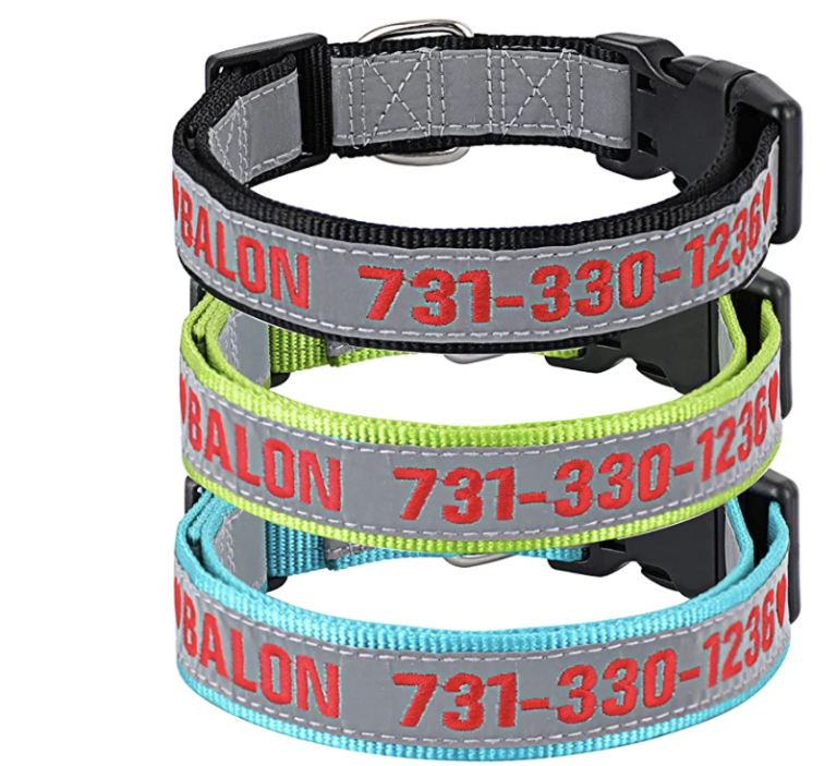 40% OFF Personalized Dog ID Collars!!!