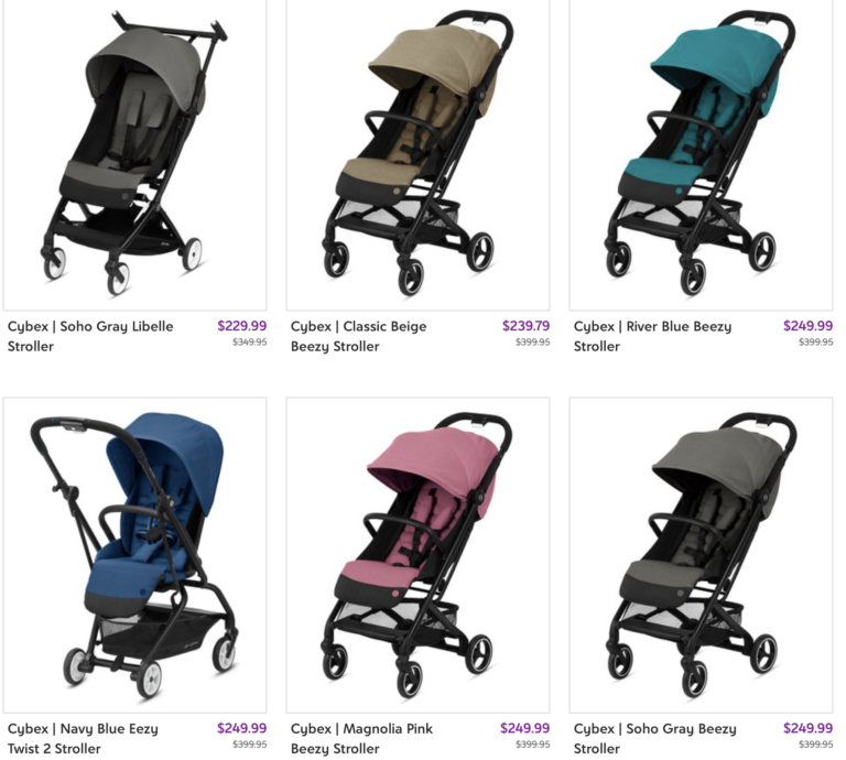 Save up to 40% off Cybex Strollers