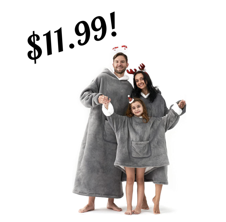 Blanket hoodie! $11.99!!!!!!!!