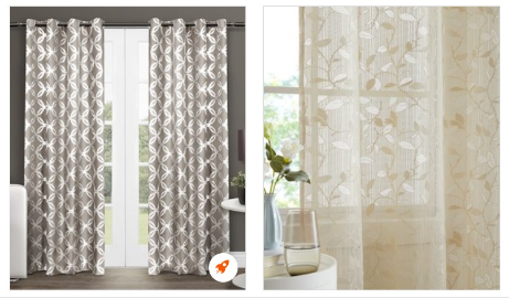 CURTAINS start at just $14.99!!