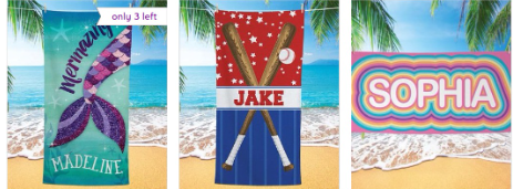 Personalized Planet: Beach Towels