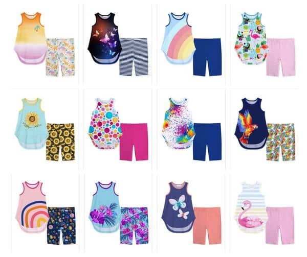 Tank and Shorts Sets Only $12.97 each!!