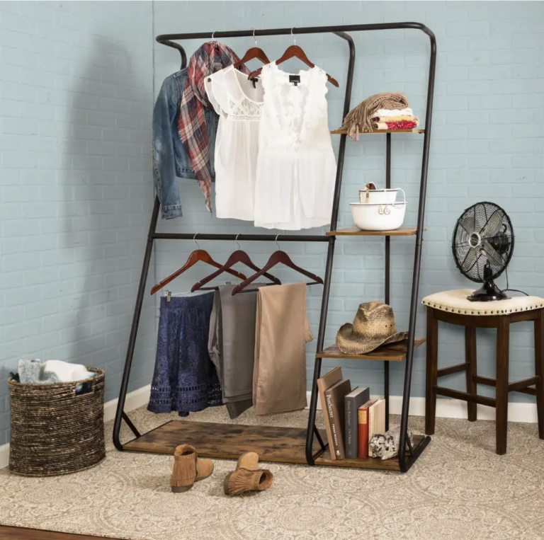Cool clothes rack!