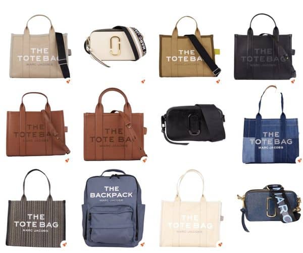 Marc Jacobs Totes and Accessories are on DE@L today!!!