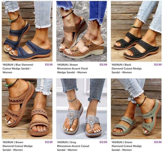 Boho-Chic Sandals!!! They are ALL just $12.99 each!!