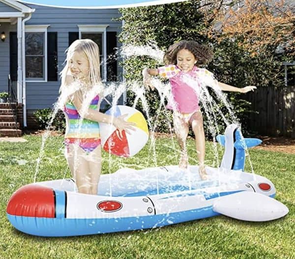 Large Inflatable Sprinkler Pool