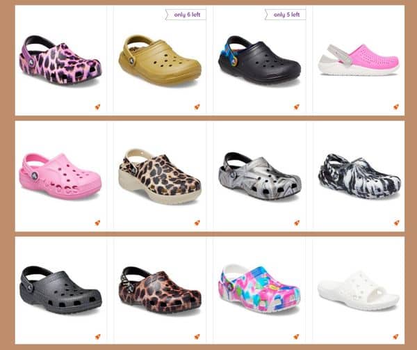 CROCS!!! Up to 60% off right now!