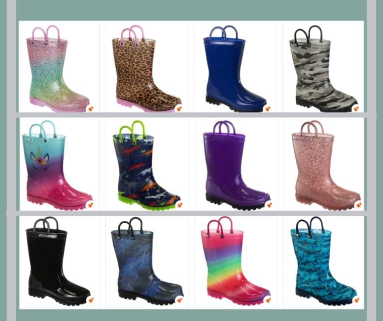Rain Boots: Toddler to Big Kids Up to 50% off