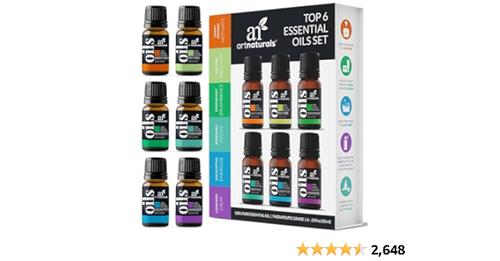 GREAT PRICE!! CLIP the 25% off coupon for these ArtNaturals Aromatherapy Top-6 Essential Oil Set
