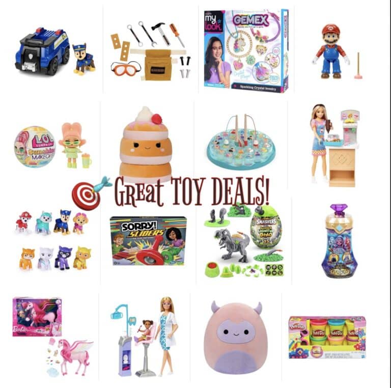 Spend $30 get $5 off on toys at Target!!!