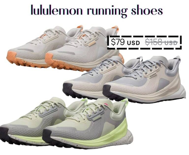 lululemon running shoes!