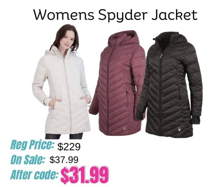 WOW! Spyder Women’s Boundless Long Puffer Coat!!!