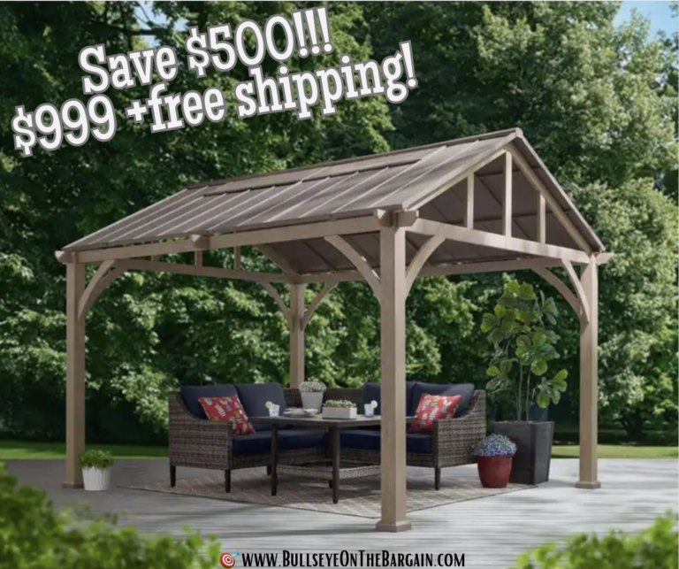 Upgrade your summer with this nice gazebo!