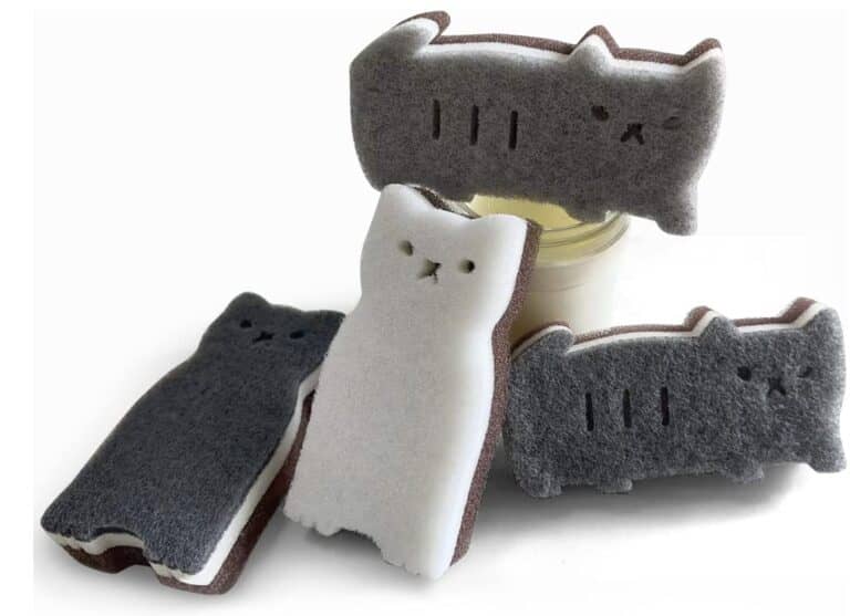 Cute cat kitchen sponges!!