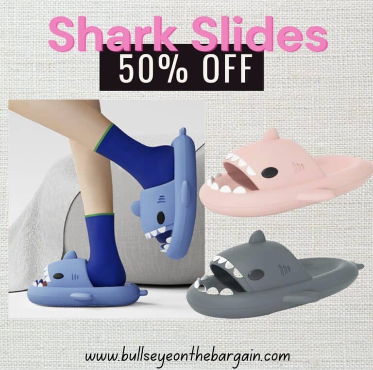 Shark/slipper slides are BACK!!!!